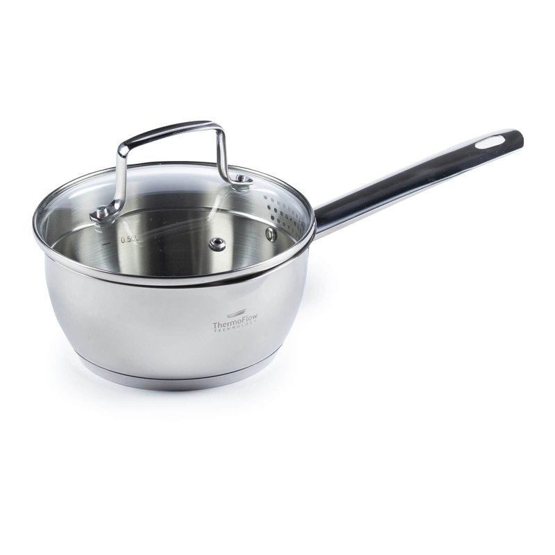 Pour & Cook Saucepan with glass lid - 16 cm