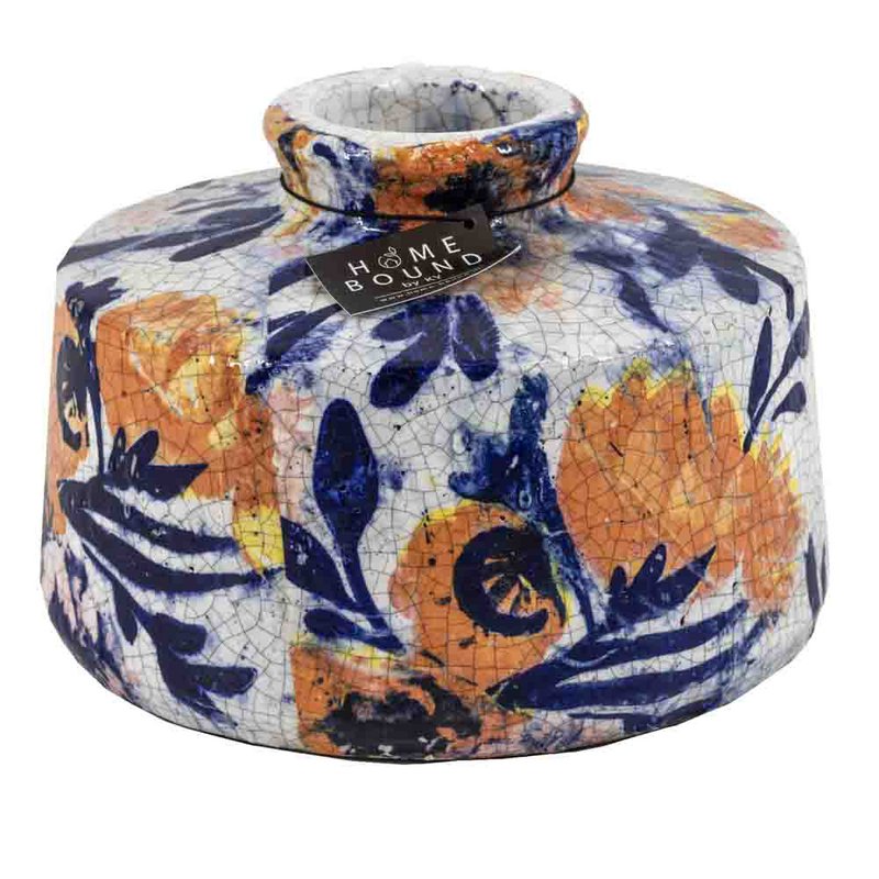 Kwiat w wazonie ceramicznym