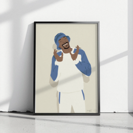 Poster "Snoop Dogg" - A4 & 30x40cm - Art print