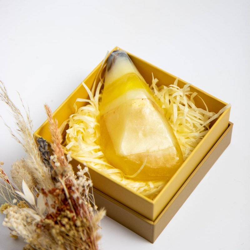 Tiger Eye Crystal Soap