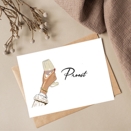 Postkort - Skål