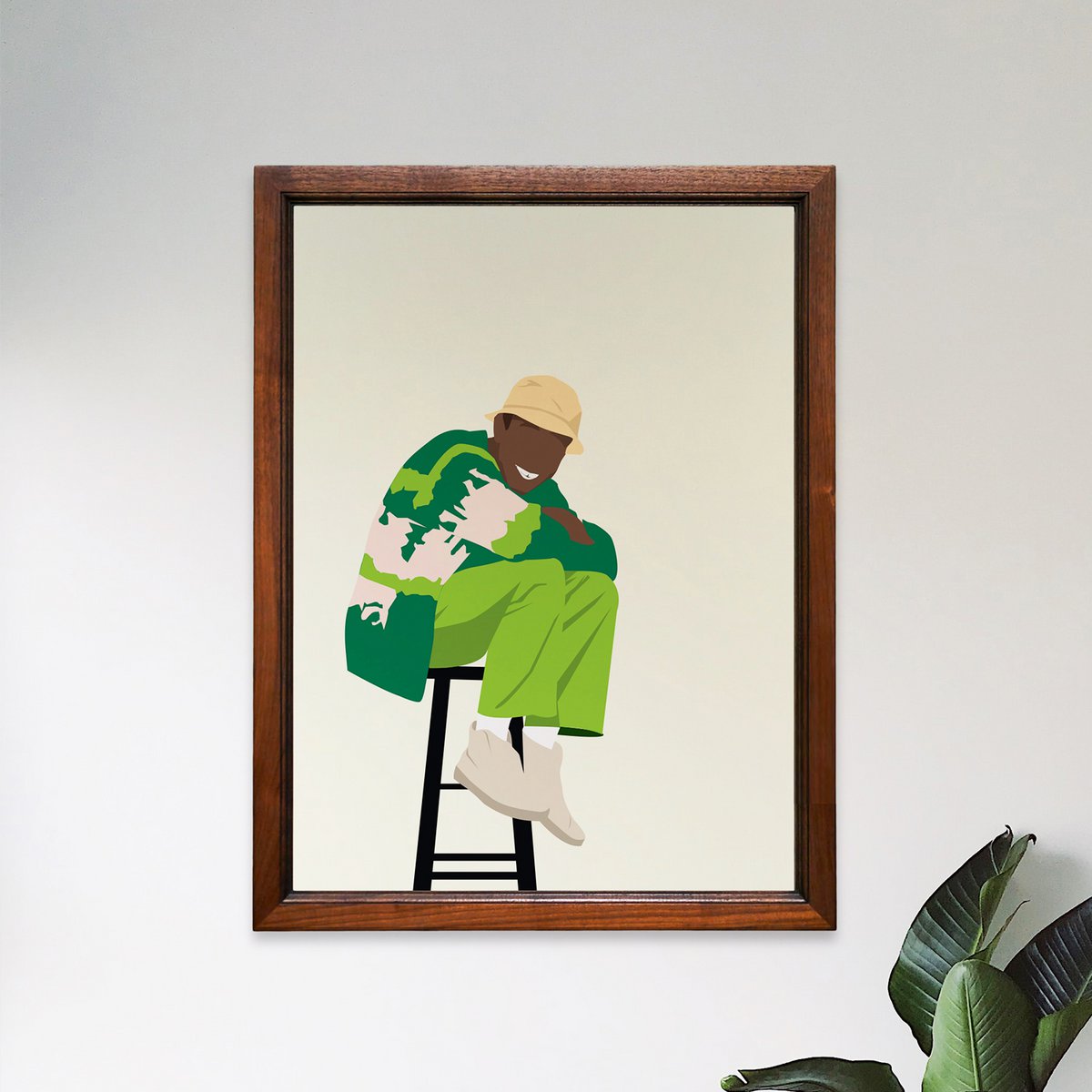 Poster "Tyler the Creator Smile" - A4 & 30x40cm - Art print