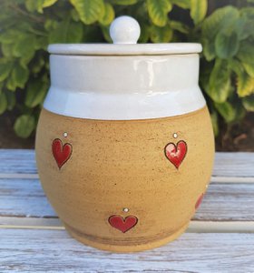 Treat box ceramic handmade different design