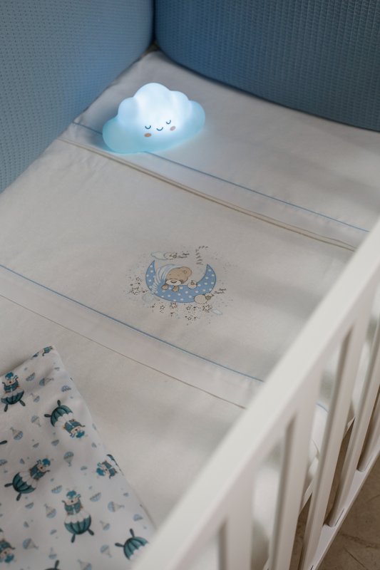 LAMPADA A LED CON BATTERIA - MOD. NUBE - BIANCO