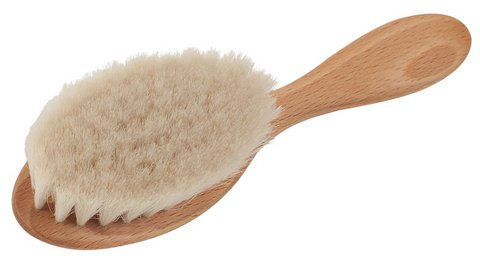Borstel voor babyhaar