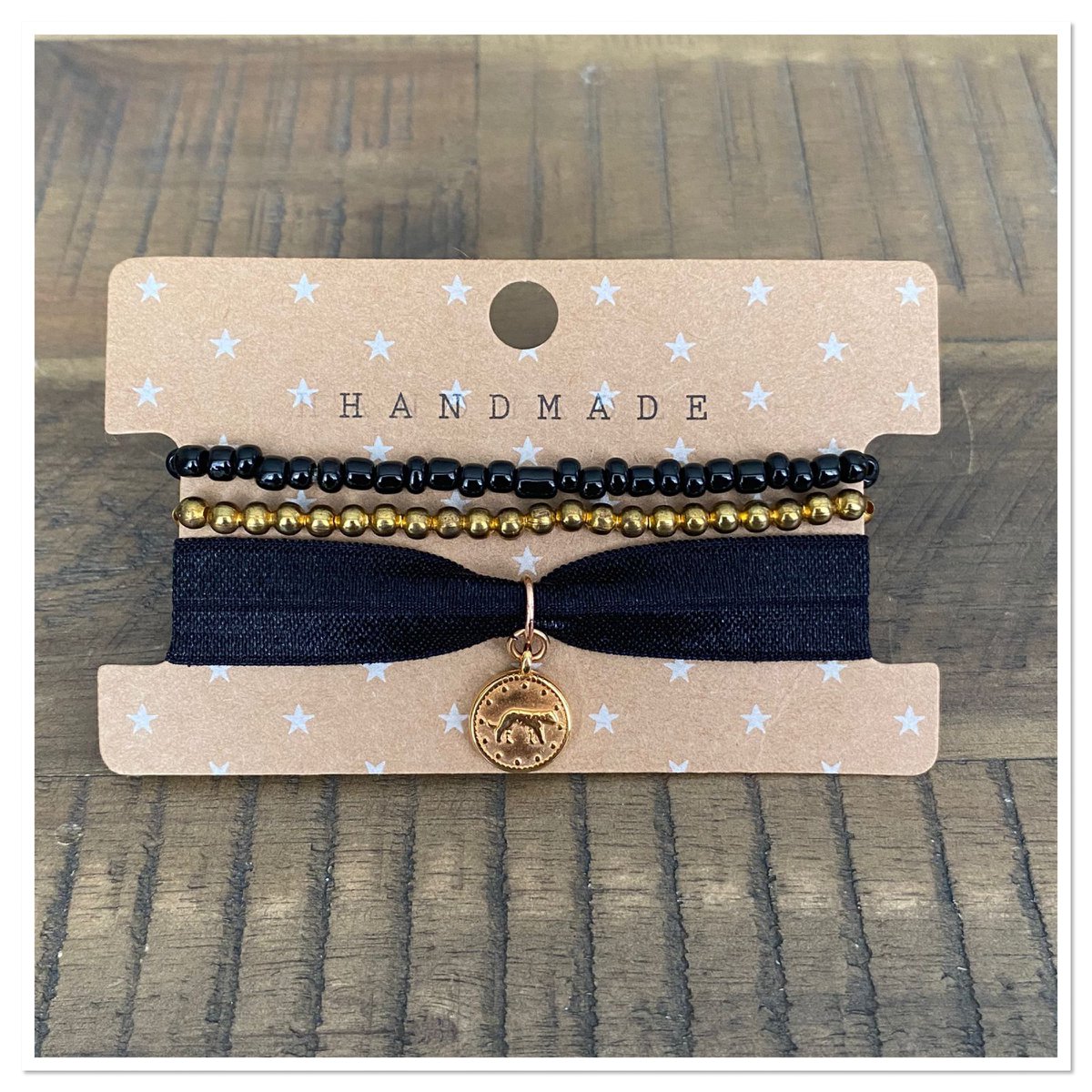 Conjunto de brazaletes Leopardo