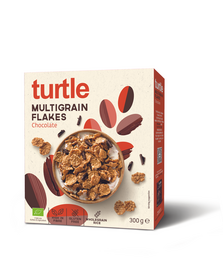 Turtle Organic  Multigrain Flakes with Dark Chocolate