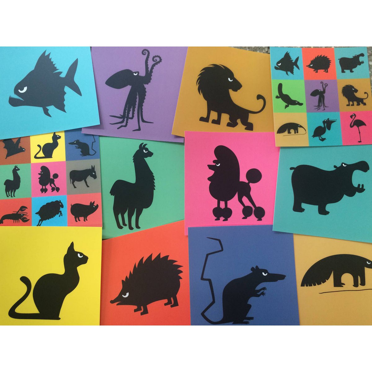 postcard - Anteater (Angry Animals)