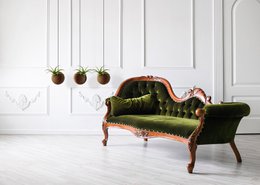 Hanging Sphere - Dark Oak