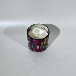 Bunte Wonderlight-Kerzen / Kerzenhalter