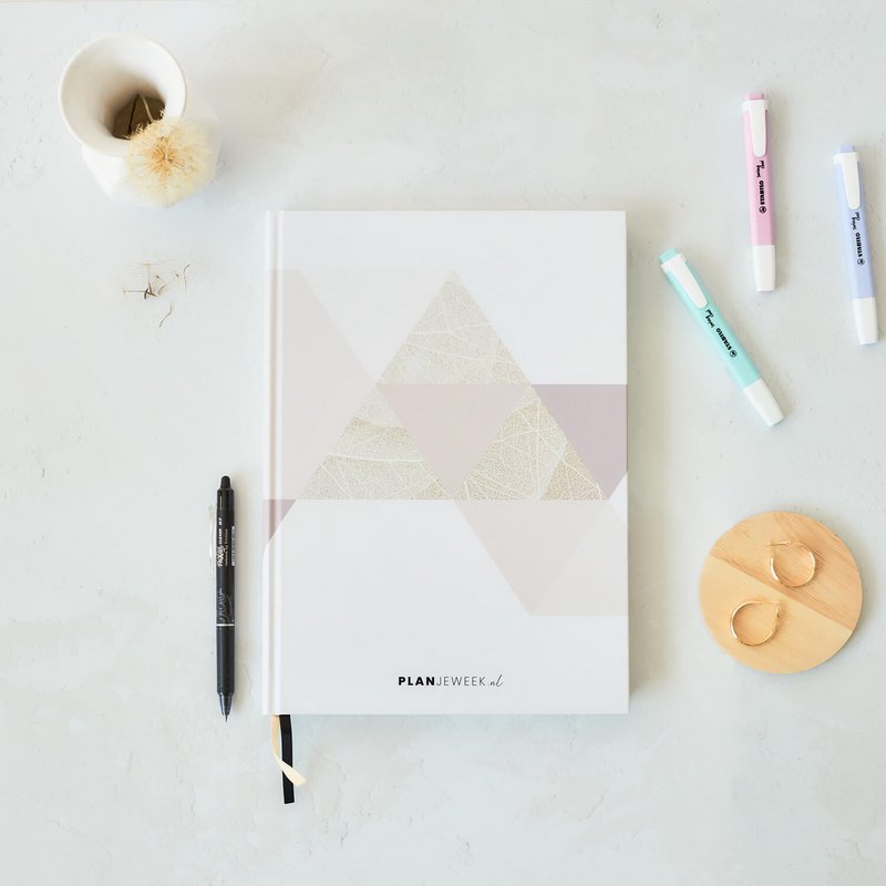 Prikkelarme jaarplanner Symmetrie - ongedateerd