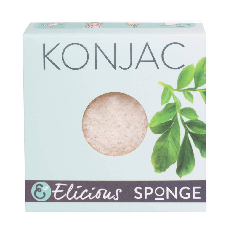 Konjac sponge for the face collagen - anti wrinkle