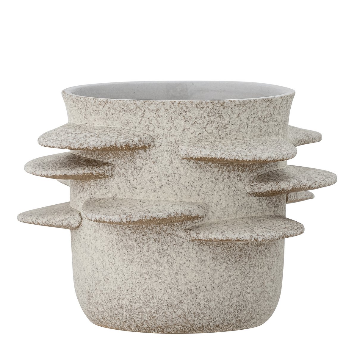 Herold Flowerpot, Nature, Stoneware