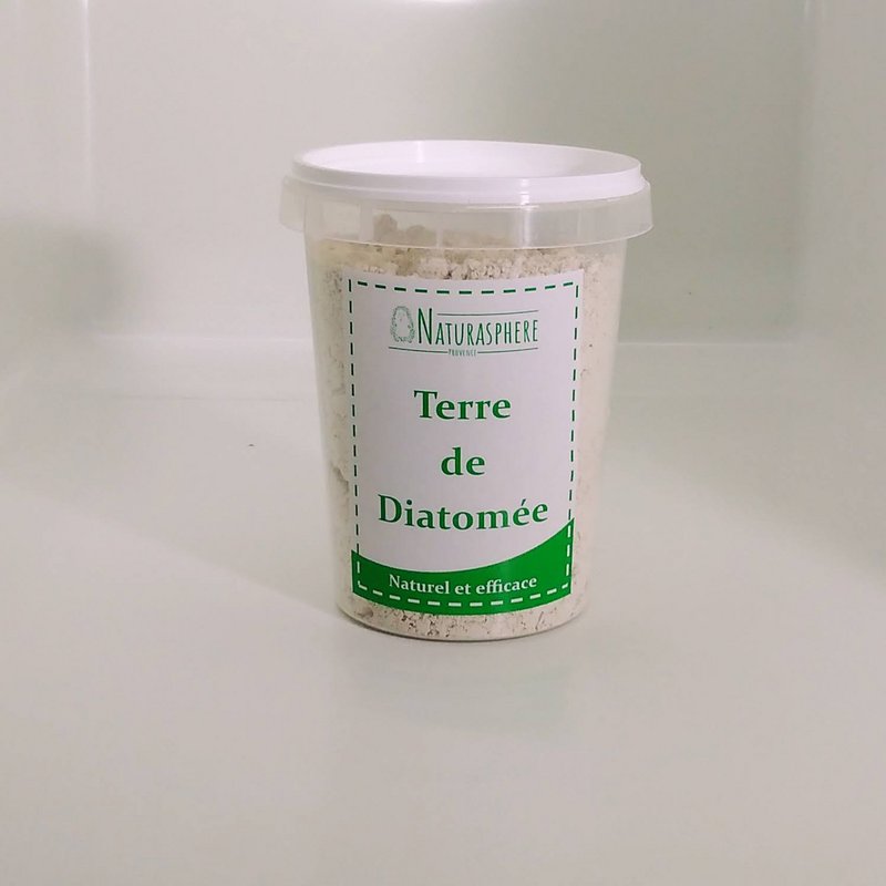 Tierra de diatomeas 350 g - tarro reutilizado