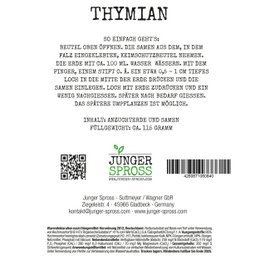 Greetings from the sea (thyme)