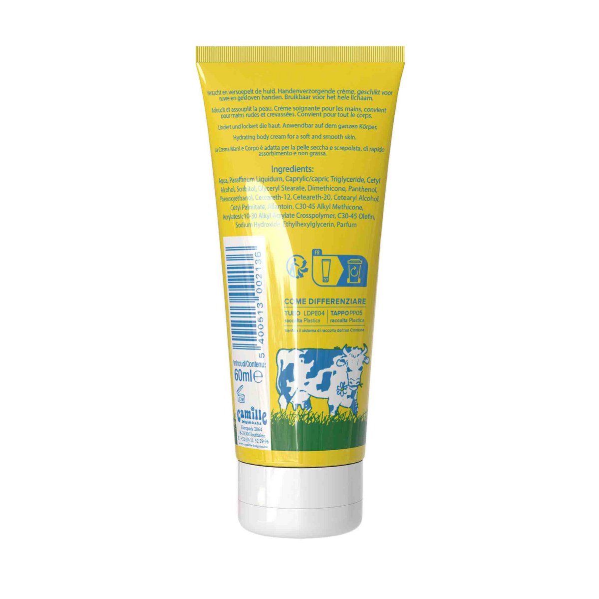 Camille Cosmetics | Uiercrème – Körpercreme – 60 ml