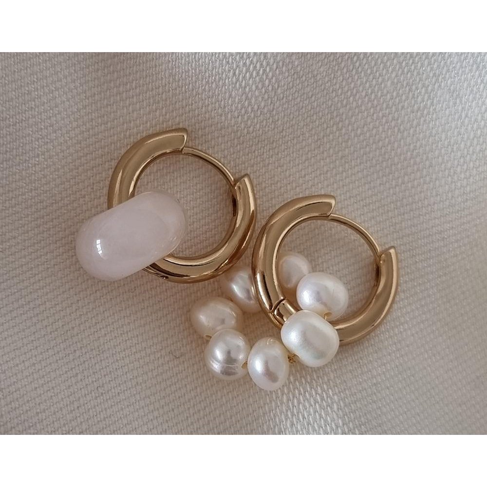 Pearl earrings