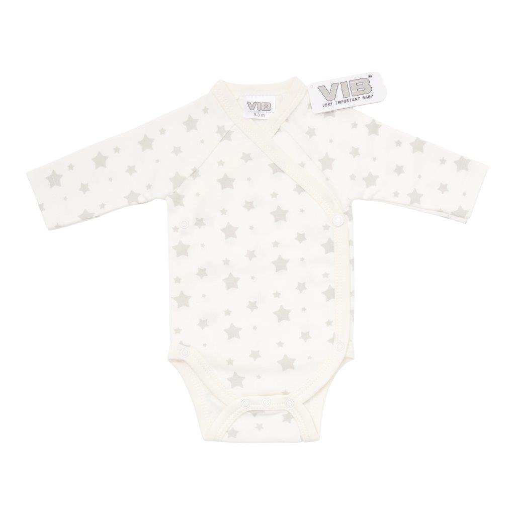 Bodysuit All Over Print Stars White