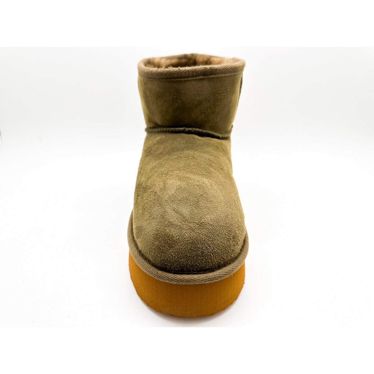 thies 1856 ® Platform Sheep Boots olive
