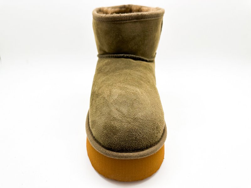 thies 1856 ® Platform Sheep Boots olive
