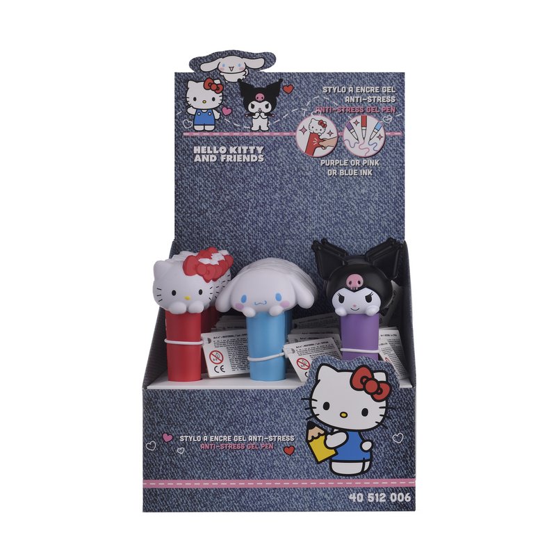 Stylo Gel Squishy Hello Kitty & Friends