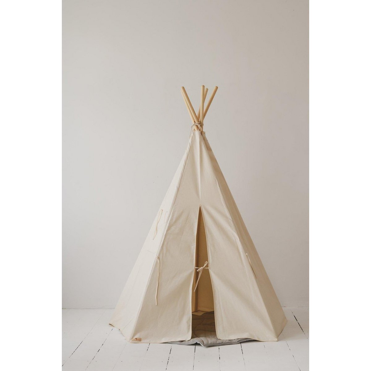 Tipi- und Mattenset „Beige“