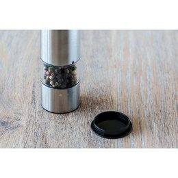 Laguiole Electric Salt and Pepper Mills – Wooden Stand
