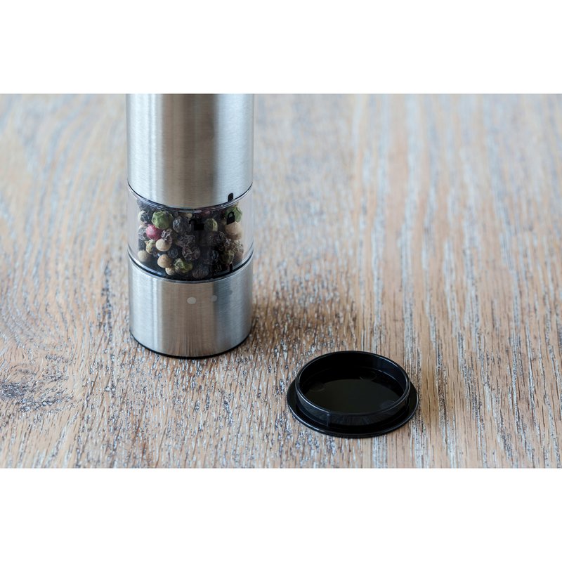 Laguiole Electric Salt and Pepper Mills – Wooden Stand