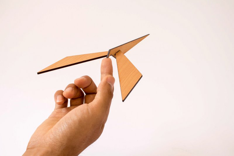 Cadeau de Noël - CHIL puzzle hêtre - mobile oiseau en équilibre