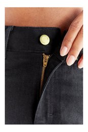 WN1010-104 | Damen Mom Fit - Kolenzwart