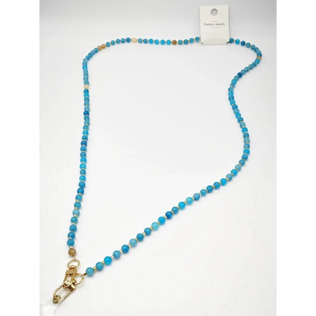 Collier sautoir fantaisie pierre