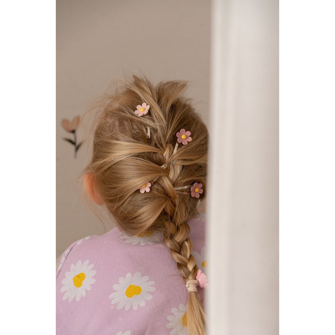 Hair clips Ankle/Duo - Mini Meadow - Pink