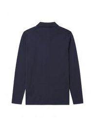 Polo Navy 180g Piqué Cotone Made in Italy | Horda