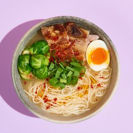 Organic Tonkotsu Style Basic Broth for Ramen 525ml