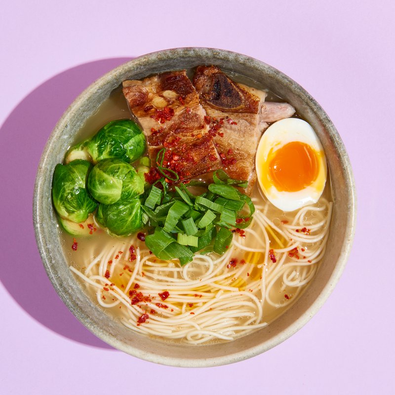 Organic Tonkotsu Style Basic Broth for Ramen 525ml