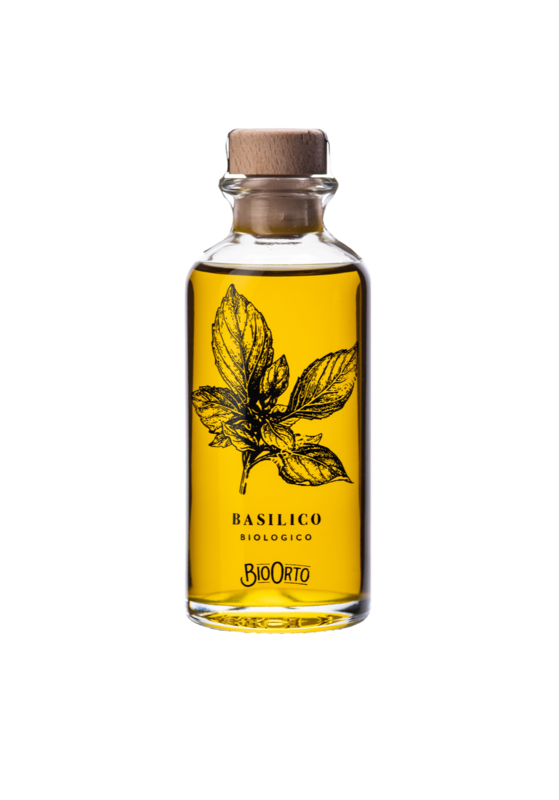 Biologische dressing met evoo en basilicum - 100 ml