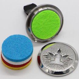 Car Diffuser Clip'Arôme - Bodhi - Stainless Steel with Blotters - Decorative Aromatherapy Accessory - Gift Idea