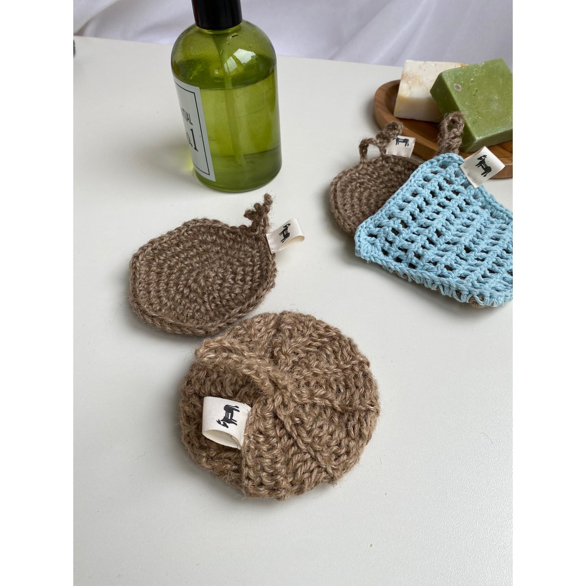 Zero Waste Jute-Schrubber 'Round Earth'