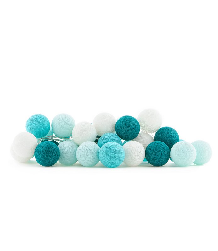 Indoor regular String Light - Aqua