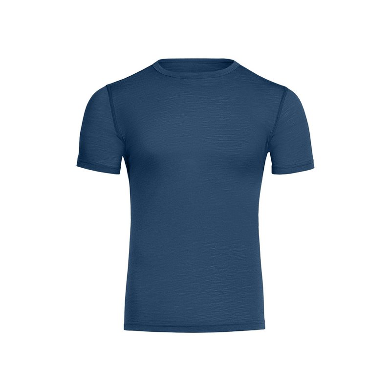 Men's Merino 160 Short Sleeve Crew Denim