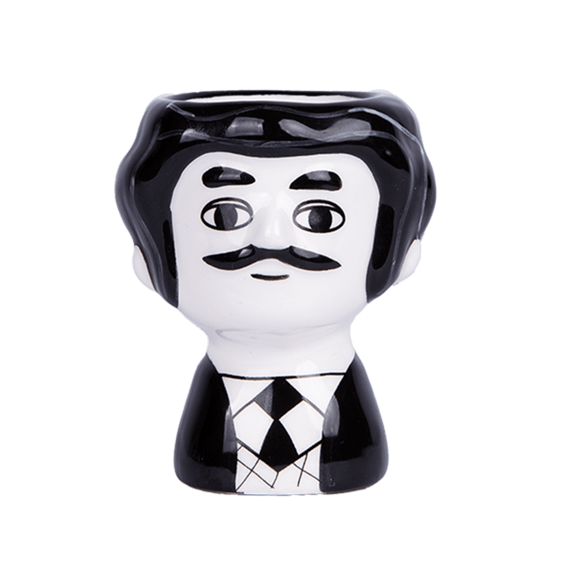 Kitsch Kitchen Set Egg Tup Carlos & Marisol Black / White