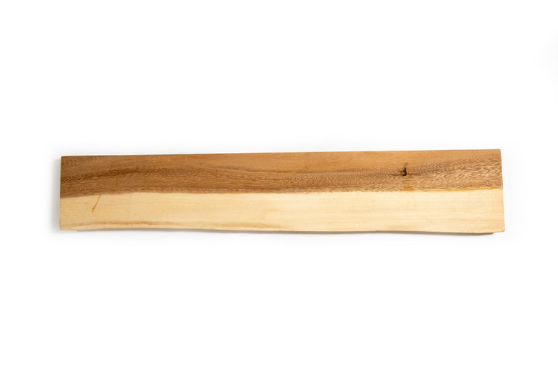 Półka ścienna z drewna suar - 60 x 17 x 3 cm