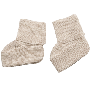 Finkli Beige-mélange aus 100% feinster Merinowolle
