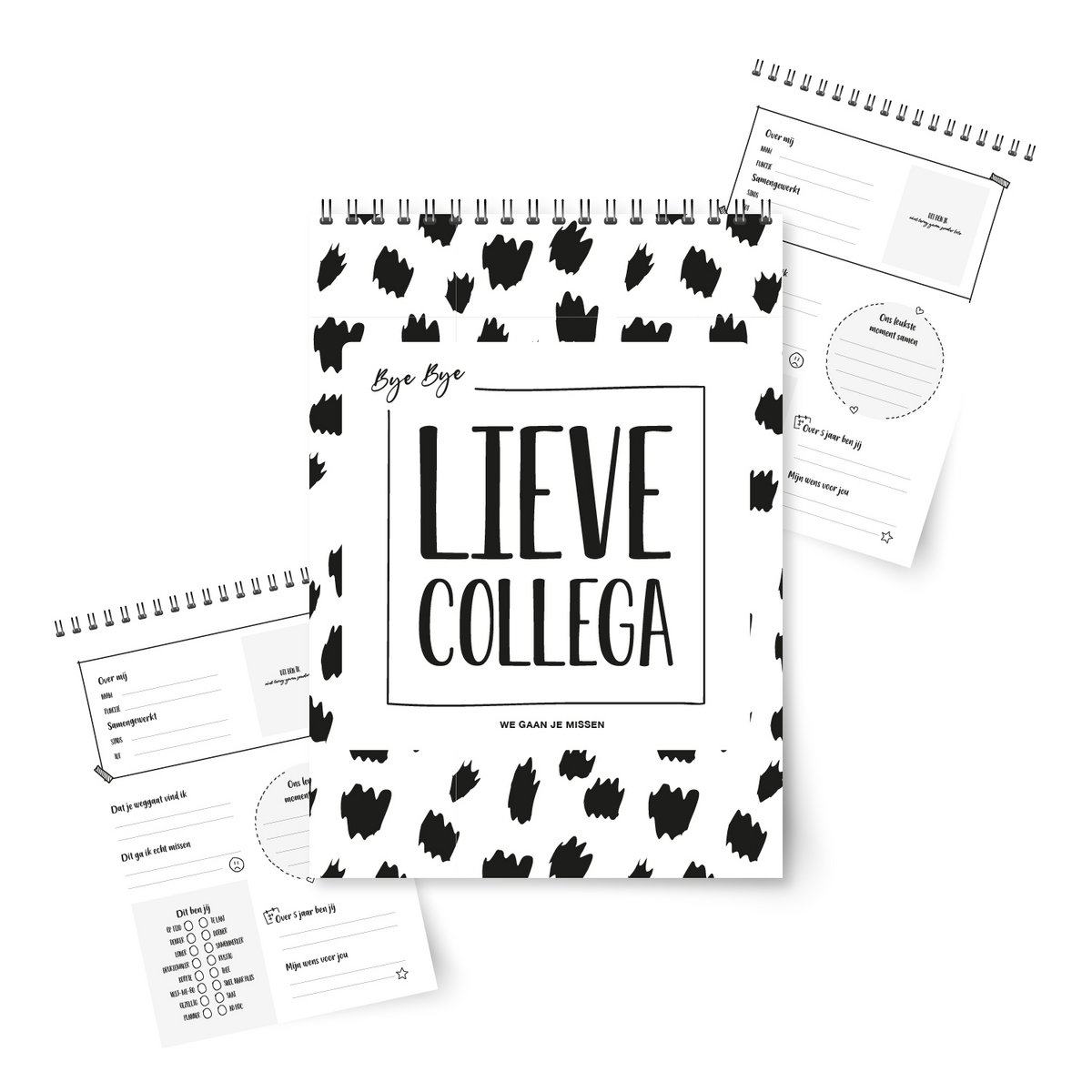 Bye Dear Colleague | Fill-in book (A5)
