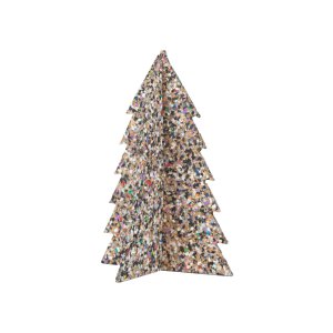 LIGA - Beach Clean Kerstboom 20 cm - Multicolor