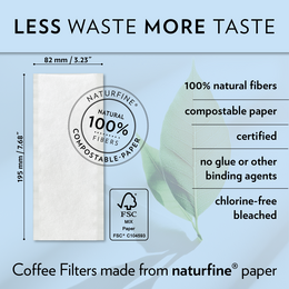 COLD BREW, Coffee Filters + Click