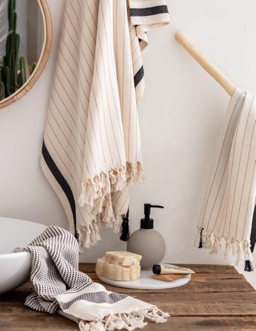 Meraki bad- en strandhanddoek