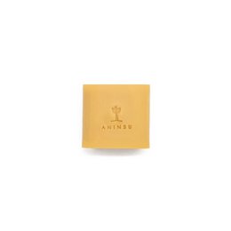 Sapone viso Nirvana di Aninsu | cosmetici naturali certificati | fatto a mano vegano senza plastica | con oli biologici | Pulizia e cura | con curcuma e olivello spinoso | profumo unico | 60 g
