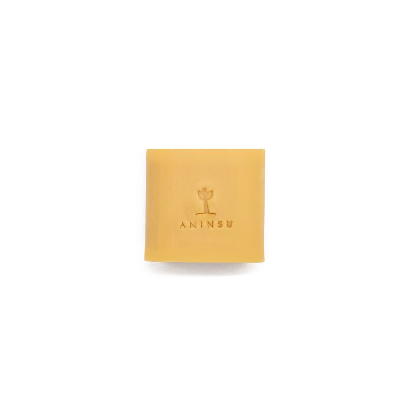Sapone viso Nirvana di Aninsu | cosmetici naturali certificati | fatto a mano vegano senza plastica | con oli biologici | Pulizia e cura | con curcuma e olivello spinoso | profumo unico | 60 g