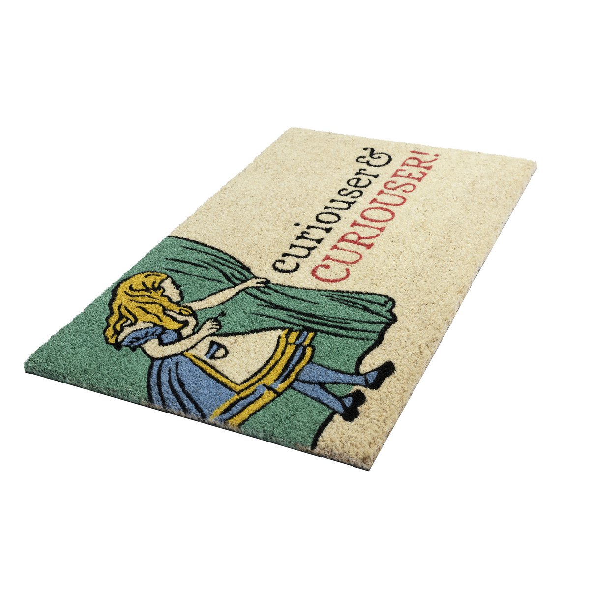 Victoria and Albert Museum Curiouser and Curiouser Coir Deurmat